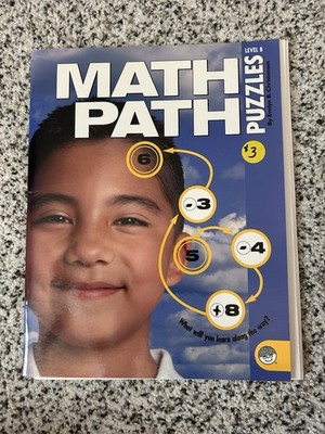NEW BOOK MINDWARE MATH PATH PUZZLES Workbook Level B