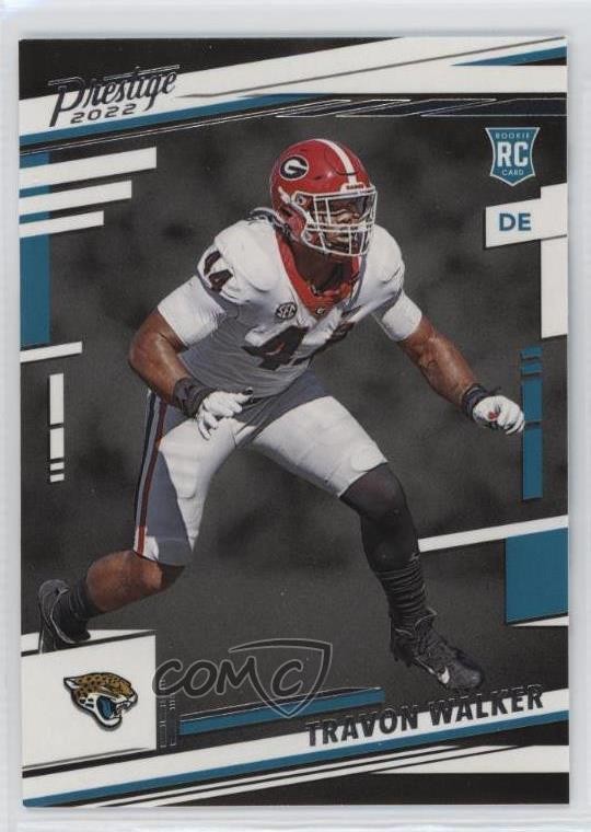 2022 Panini Prestige Rookies Travon Walker #337 Rookie RC 9mb