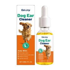 Ear Clear Natural Dog Ear Cleaner and Infection Treatment for Dogs - 1 oz Bottle