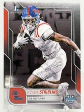 De'Zhaun Stribling 2025 Bowman Chrome U 1st  #182 Ole Miss 