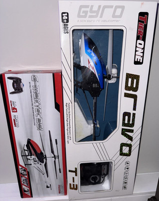 2 RC Helicopters basically brand new