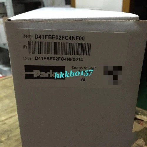 D41FBE02FC4NF00 Parker Proportional valve brand new