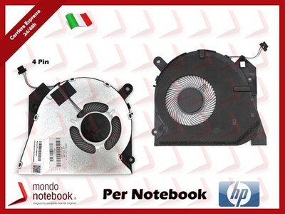 Ventola Di Raffreddamento CPU Originale HP 813946-001 Per 15-ac, 15-af, 15-ba, 250 G5
