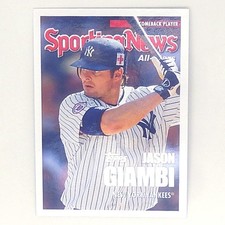 2005 Topps Update & Highlights Jason Giambi New York Yankees Baseball #UH167