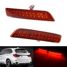 2x LED Rücklicht Bremslicht Rot Reflektor lampe für BMW X5 F15 mit M-Paket 13-18