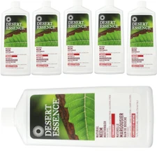 Desert Essence Neem Mouthwash Cinnamint 16 fl.oz (Pack of 6)