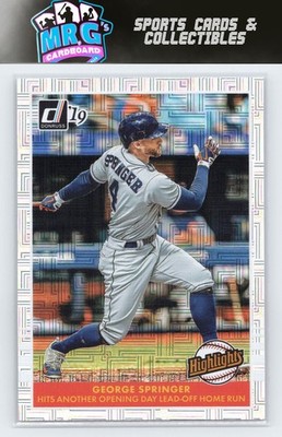 2019 Donruss #H6 George Springer Highlights Vector
