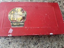 ERECTOR SET 6 1/2 1938, NOT COMPLETE, METAL BOX