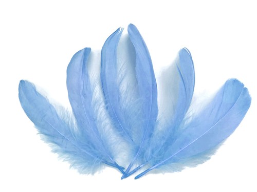 Paquete de 1 - Pluma suelta de ganso azul claro Nagoire - 0,25 oz. Proveedor de ataduras de moscas - Imagen 6 de 7