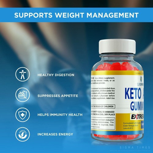 (3 Pack) SlimSpark Keto ACV Gummies to Support Weight Loss & Metabolic Health - Picture 7 of 8