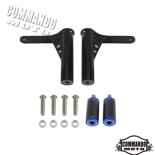 For Harley Low Rider ST FXLRST 117 2022-2024 Saddlebag Guard Rear Crash Bar Kit - Picture 20 of 24