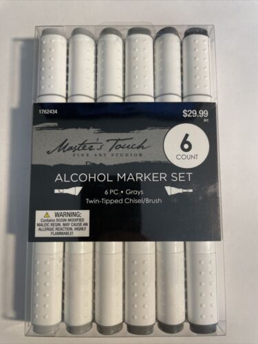 Master's Touch Fine Art Studio 36 Color Twin-tip Brush Markers