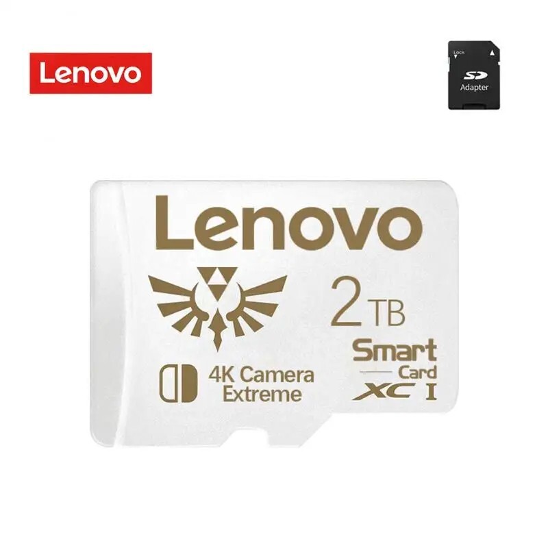 Lenovo 2TB Micro SD Card High Speed Flash TF Memory Card