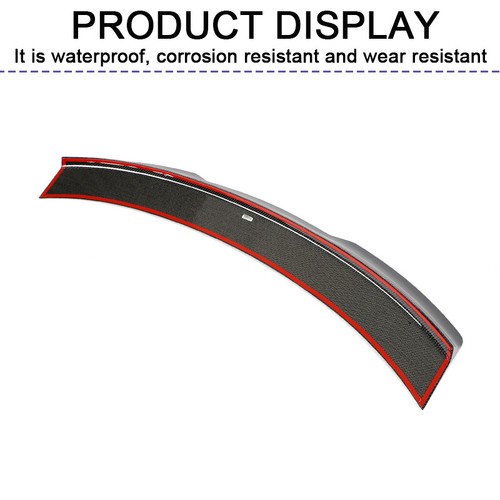 For Ford Mustang Dark Horse 24UP Real Carbon Fiber Rear Trunk Spoiler Boot Wing - Picture 11 of 13