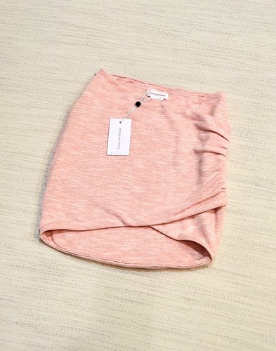 NEW Lovers & Friends Pink Knit Bodycon Mini Skirt Zip Size Xxs 2xs - Picture 5 of 5