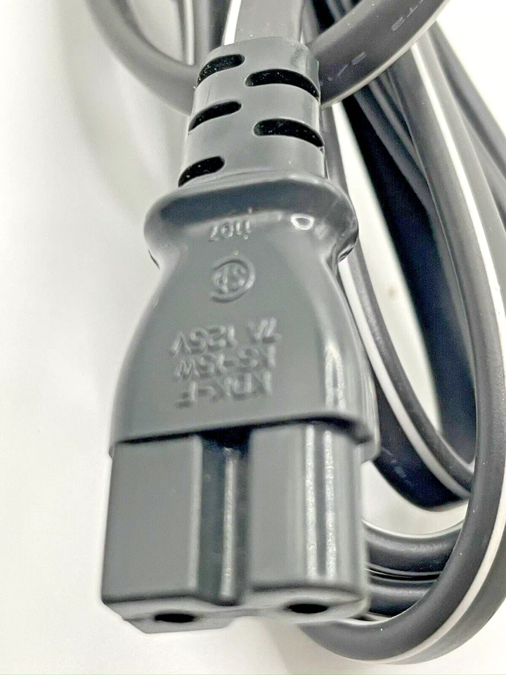 Kawasaki KDK-F KS-18W KP-10W 125V 2-Prong Power Cord Vintage Sony Panasonic - Image 4 of 4