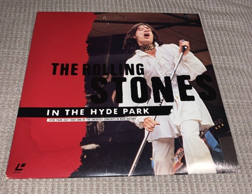 The Rolling Stones In The Hyde Park (Laserdisc) JAPANESE RELEASE VERY RARE!