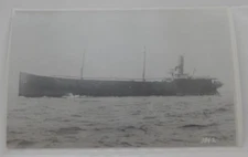 Steamship Steamer ALTANABRA real photo postcard RPPC