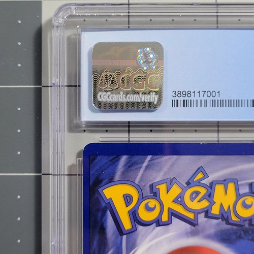 Drowzee OC Miscut Pokemon Card Graded Cgc 7 Near Mint Base Set - Picture 5 of 8