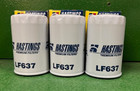 Hastings LF637 3 Pk. Oil Filters WIX 57045 57502 Baldwin B7444 New Genuine