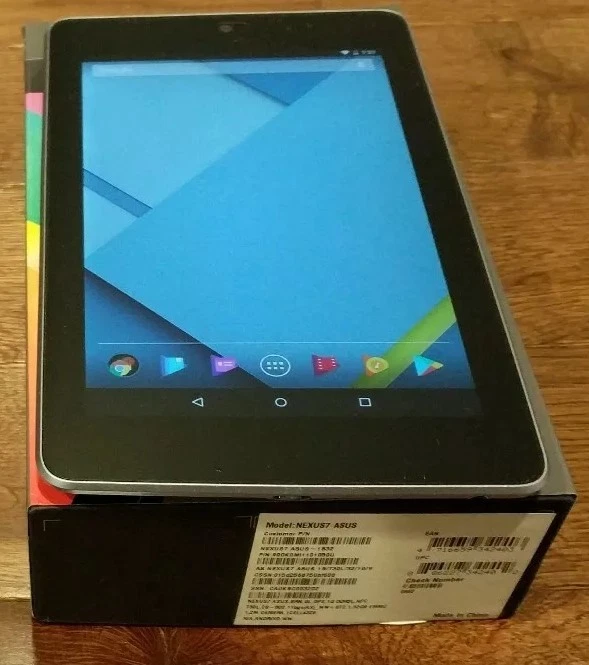 ASUS Google Nexus 7 2012 32GB with leather magnetic case & original box - Image 2 of 4