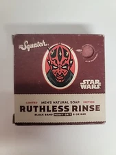 Dr. Squatch Men's Natural Bar Soap "Star Wars Limited Edition" Ruthless Rinse