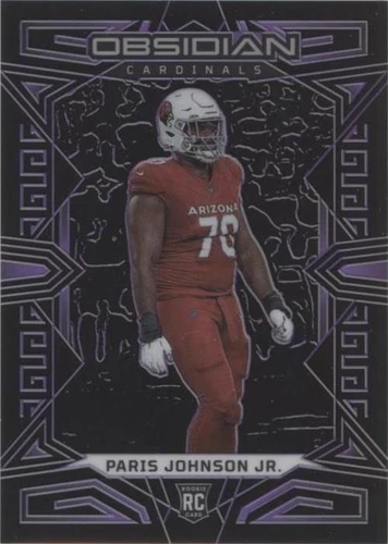 2023 Panini Obsidian Paris Johnson Jr. #101