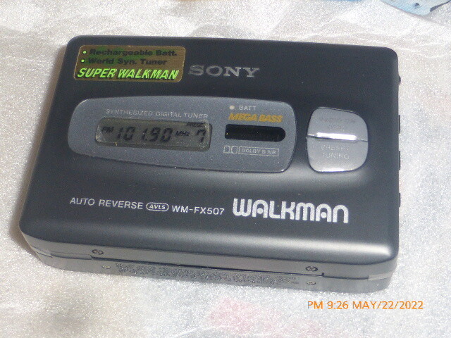 SONYカセットプレーヤーカセットウォークマンWM-507 Sony WM-507 ▷ Walkman.land