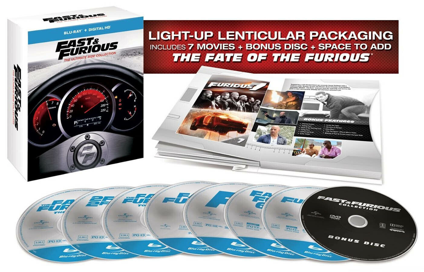 Fast & Furious: The Ultimate Ride Collection 1 New Blu
