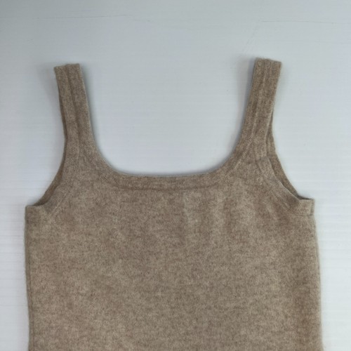 Red Envelope Tank Women Medium Cashmere Soft Sleeveless Top Work Party Core No - Picture 5 of 9