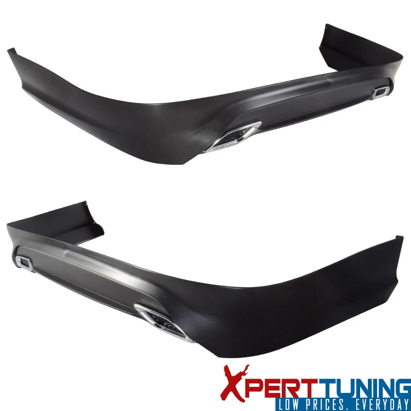 Fits 13-17 Nissan Sentra OE Style Rear Bumper Diffuser Lip Spoiler Bodykit - PP Foto 3 de 4