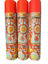 3 Amika Headstrong Intense Hold Hairspray 8.2oz New  Authentic