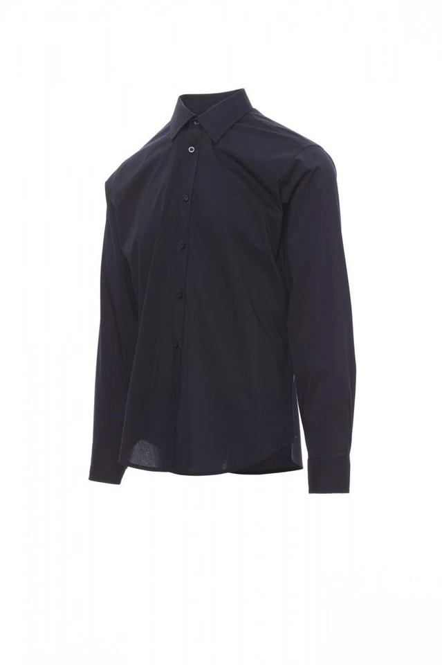 Taglie Forti Uomo Camicia Stretch Manica Lunga No Maxfort Fino 5XL Cotone - Immagine 4 di 4