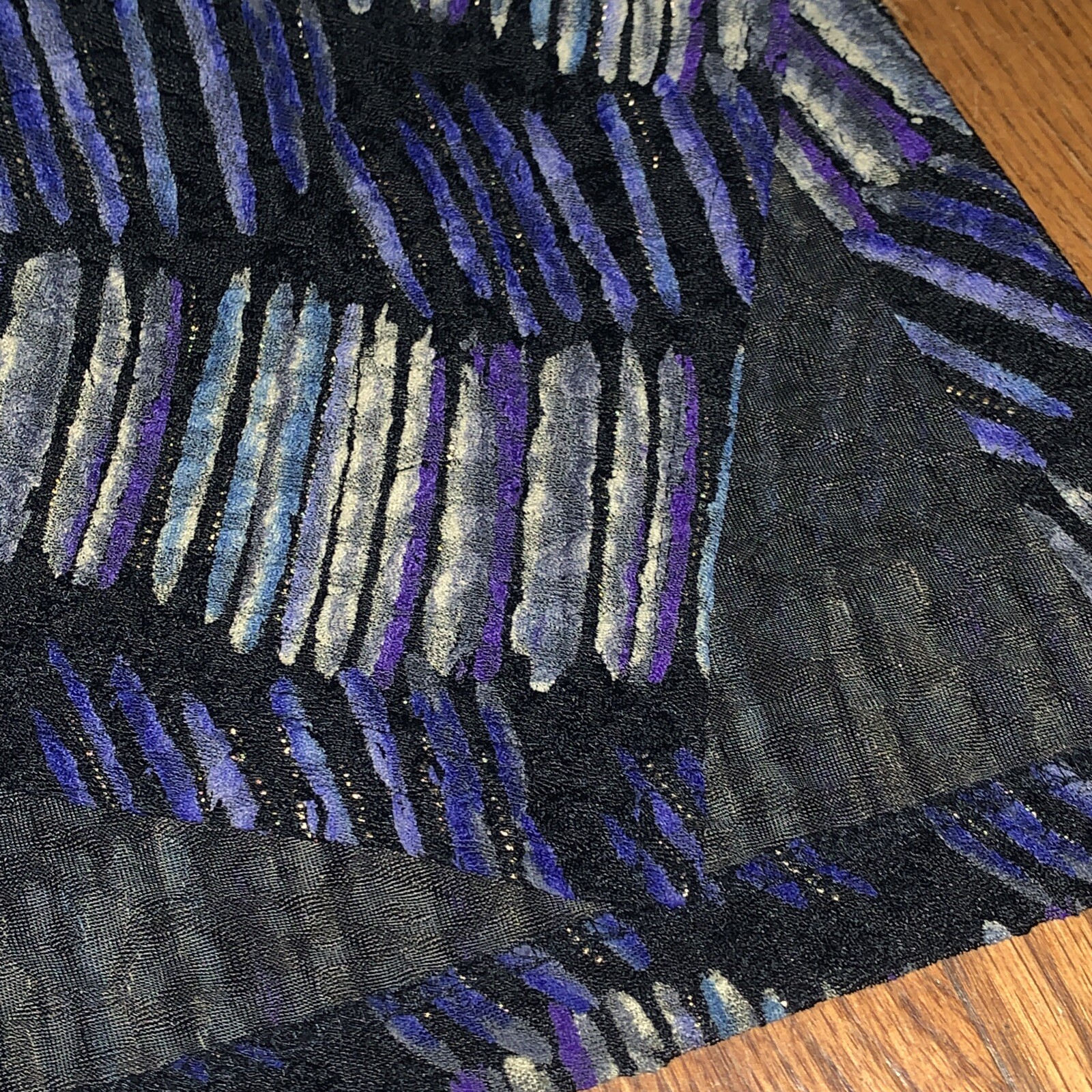 NOTATIONS Psychedelic Striped Rainbow Stripe Maxi… - image 3