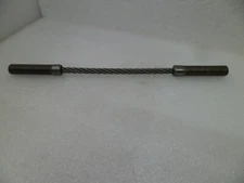 BOHL CRANE 1/4INM12 STUD AND CABLE ASSEMBLY 10" LONG N.O.S Free Shipping in USA 