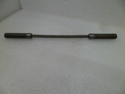 BOHL CRANE 1/4INM12 STUD AND CABLE ASSEMBLY 10'' LONG N.O.S Free Shipping in USA 