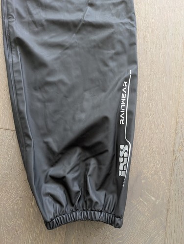 IXS Croix Motorcycle Rain Wear Pants Black Breathable Bike Hiking Outdoor Mens L - Bild 21 von 24