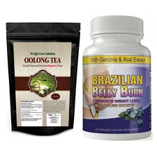 Oolong Tea Slimming Weight Loss Brazilian Belly Fat Burner Dietary Supplements