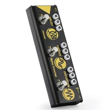 Donner Multi Effects Pedal Delay Chorus Distortion With Adapter | Alpha Cruncher