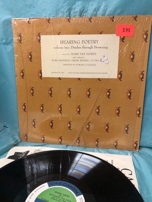 Hearing Poetry Volume Two: Dryden Through Browning - VINYL RECORD