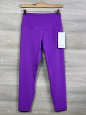 Lululemon Align Pant HR 25” Nulu Size 12 Moonlit Magenta MONL 55379
