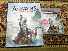 Assassin's Creed 3 III Complete Official Strategy Guide  Piggyback &PS3 GAME VGS
