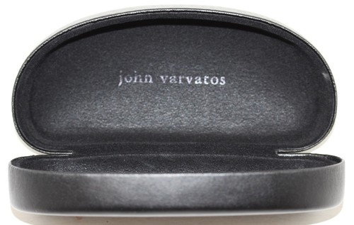 John Varvatos Mens Black Plastic Soft Square Sunglass V520 Flash Lens - Picture 7 of 7
