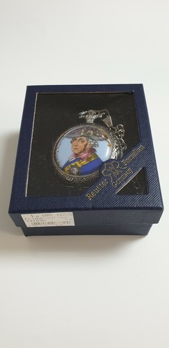 Reutter Porzellan Taschenuhr - KÖNIG FRIEDRICH II - Bild 3 von 12