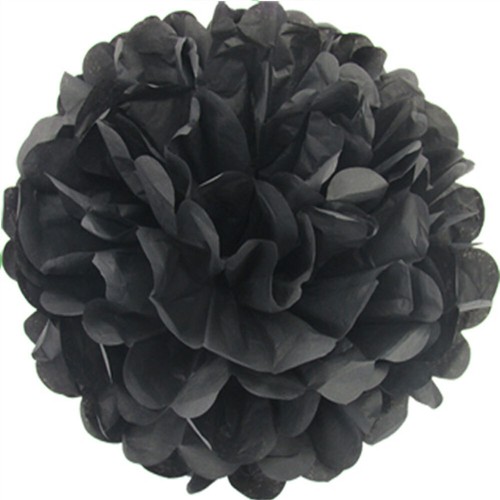 10 Papier PomPons Bommel SET 12cm Hochzeit Party Deko Papier Blumen Pompom Kugel - Bild 19 von 19
