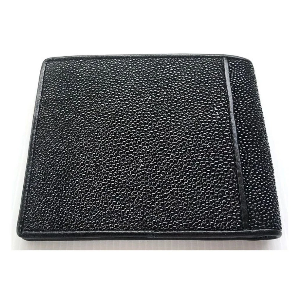 Wallet Bifold Slim Card Genuine Leather Men's Credit Holder Vintage Minimalist - Image 2 of 4