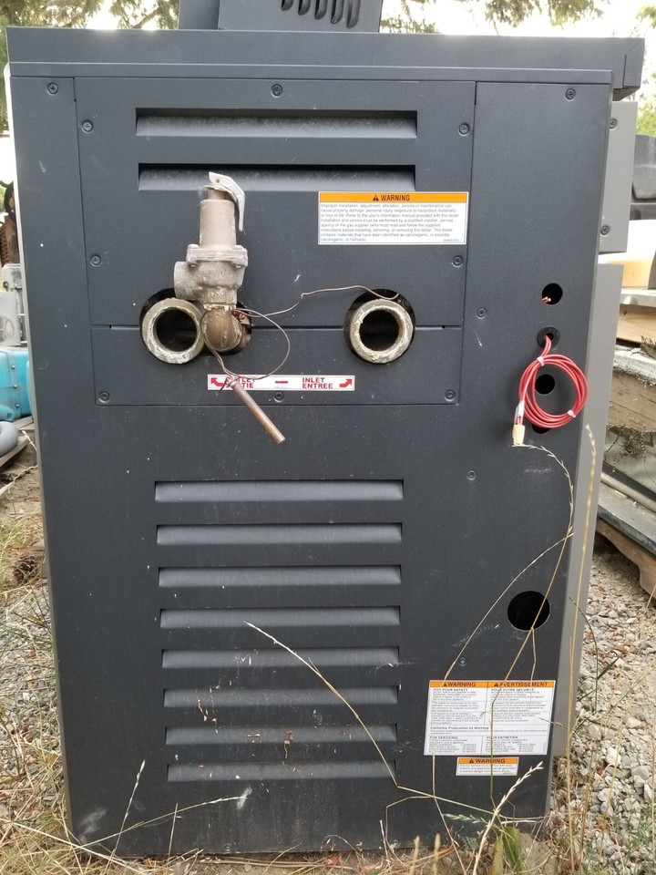 Gas Hot Water Boiler - Raypak H1-0330A 330,000 BTU Boiler - Car Wash ...