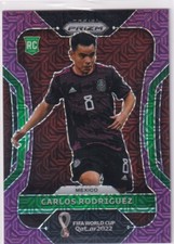Panini Prizm Soccer World Cup Qatar 2022 No. 143 Carlos Rodriguez Purple 48/49