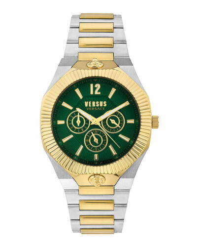 Reloj de pulsera multifunción Versus Versace para hombre Echo Park dos tonos 42 mm de moda - Imagen 1 de 5