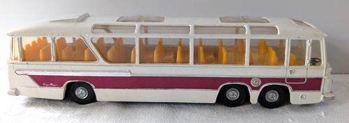 Vintage Dinky #952 Vega Major Luxury Coach Bedford Bus Rare Yellow Seats - Picture 5 of 10